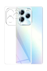 İnfinix Hot 40i Kılıf Lüx Şeffaf Silikon