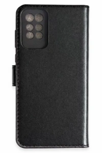 İnfinix Note 10 Pro Kılıf Trend S Plus Kapaklı Kılıf - Siyah