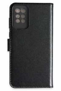 İnfinix Note 10 Pro Kılıf Trend S Plus Kapaklı Kılıf - Siyah