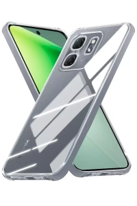İnfinix Smart 9 Kılıf Lüx Şeffaf Silikon
