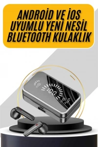 İos Android Uyumlu Bluetooth Kulaklık Kablosuz Kulaklık Yüksek Basslı