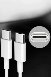 İOS Uyumlu Type-C Girişli Hızlı Şarj 15/15 Pro Max Adaptör ve Kablosu