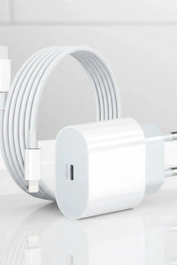 iPhone 12 11 XR XS X 8 Plus 7 20W PD Lightning Hızlı Şarj Adaptörü