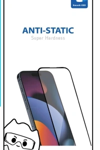 iPhone 12 PRO MAX 6D Anti Static Temperli Cam Ekran Koruyucu Kırılmaz Full Kaplama