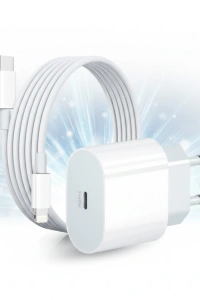 iPhone 14 13 12 11 Uyumlu 20W Hızlı Şarj Adaptörü Lightning Kablo Seti