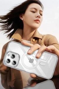 iPhone 14 Pro Drop Magsafe Kapak - Titan Gri