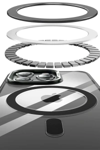 iPhone 14 Pro Drop Magsafe Kapak - Titan Gri