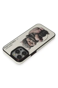 iPhone 14 Pro Fun Magsafe Kapak - Beyaz