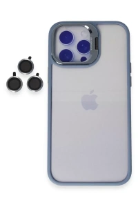 iPhone 14 Pro Kılıf Roblox Lens Standlı Kapak - Sierra Blue