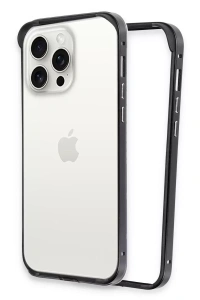 iPhone 14 Pro Land Bumper Koruma Kapak - Siyah