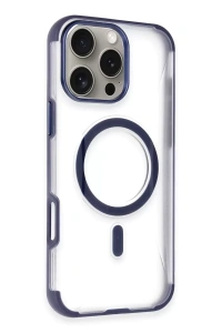 iPhone 14 Pro Max Hilton Magsafe Kapak - Lacivert