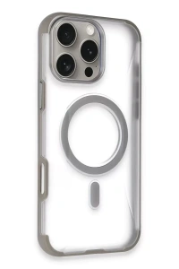 iPhone 14 Pro Max Hilton Magsafe Kapak - Titan Gri