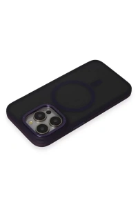 iPhone 14 Pro Max Kılıf Rocky Magsafe Kapak - Derin Mor