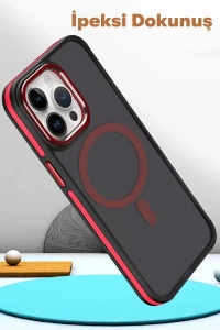 iPhone 14 Pro Max Winner Magsafe Kapak - Derin Mor