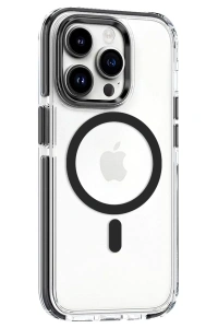 iPhone 15 Pro Max Bella Magsafe Kapak - Siyah