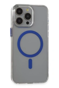 iPhone 15 Pro Max Bubble Magsafe Kapak - Lacivert