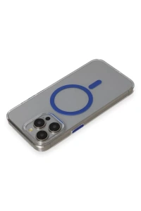 iPhone 15 Pro Max Bubble Magsafe Kapak - Lacivert