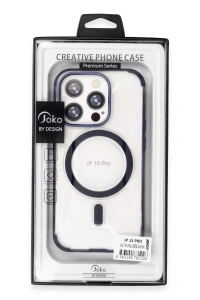 iPhone 15 Pro Max Hilton Magsafe Kapak - Titan Gri