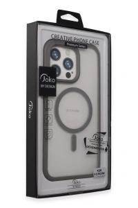 iPhone 15 Pro Max Toras Airbag Magsafe Kapak - Titan Gri