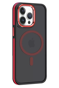 iPhone 15 Pro Max Winner Magsafe Kapak - Kırmızı
