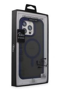 iPhone 15 Pro Toras Airbag Magsafe Kapak - Lacivert