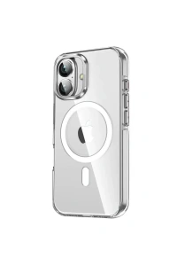 iPhone 16 Crystal Magsafe Kapak - Şeffaf