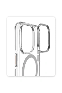 iPhone 16 Crystal Magsafe Kapak - Şeffaf