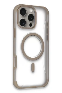 iPhone 16 Pro Hilton Magsafe Kapak - Gold
