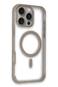 iPhone 16 Pro Hilton Magsafe Kapak - Gold