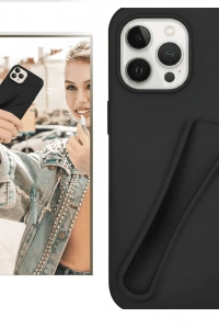 iPhone 16 Pro Max Lip Gloss Kılıf Siyah