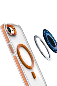 iPhone 16E Bella Magsafe Kapak - Mavi