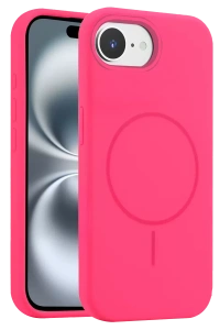 iPhone 16E Kılıf Jully Magsafe Kapak - Pembe