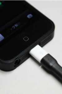 iPhone 5 Uyumlu Android Micro USB Şarj Kablosunu iPhone Lightning e Çevirici