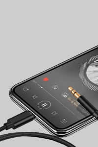 iPhone Lightning 3.5mm Aux Çevirici Kablo JH-023 Stereo Ses Aktarıcı