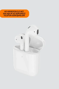 iPhone Modelleriyle Uyumlu Bluetooth Kulaklık Gürültü Önleme Özellikli