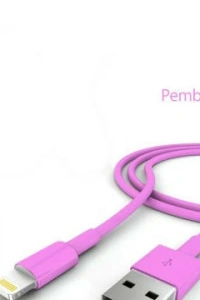 iPhone Şarj Data Kablosu - Pembe