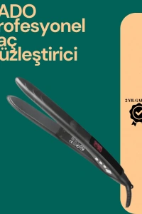 Isı Ayarlı Profesyonel Saç Düzleştirici – Titanyum Seramik Plaka