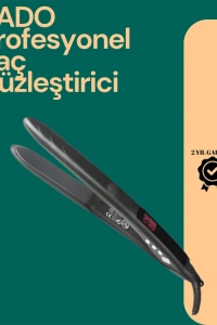 Isı Ayarlı Profesyonel Saç Düzleştirici – Titanyum Seramik Plaka