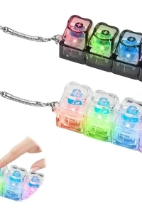 Işıklı Klavye Tuşu Switch Anahtarlık