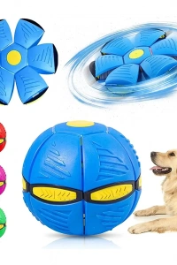 Işıklı Zıplayan Frizbi Evcil Hayvan Topu