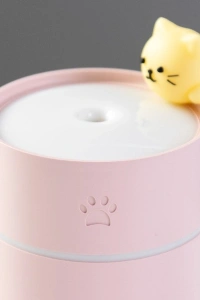Isınan Kedi Mini USB Sessiz Hava Nemlendiricisi