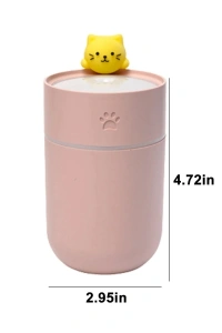 Isınan Kedi Mini USB Sessiz Hava Nemlendiricisi