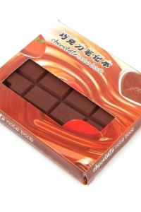 Isırılmış Çikolata Tasarımlı Kokulu Not Defteri