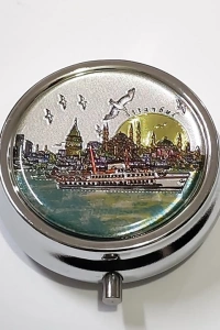 İstanbul Temalı İlaç Kutusu - Model 10