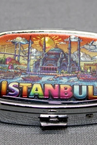İstanbul Temalı İlaç Kutusu - Model 12