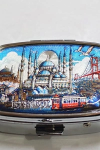 İstanbul Temalı İlaç Kutusu - Model 3