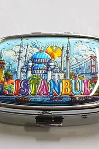 İstanbul Temalı İlaç Kutusu - Model 4