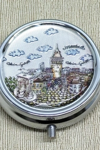 İstanbul Temalı İlaç Kutusu - Model 6
