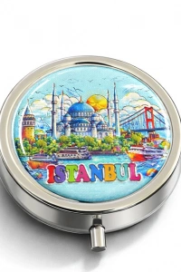 İstanbul Temalı İlaç Kutusu - Model 7