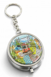 İstanbul Temalı Küllük Anahtarlık